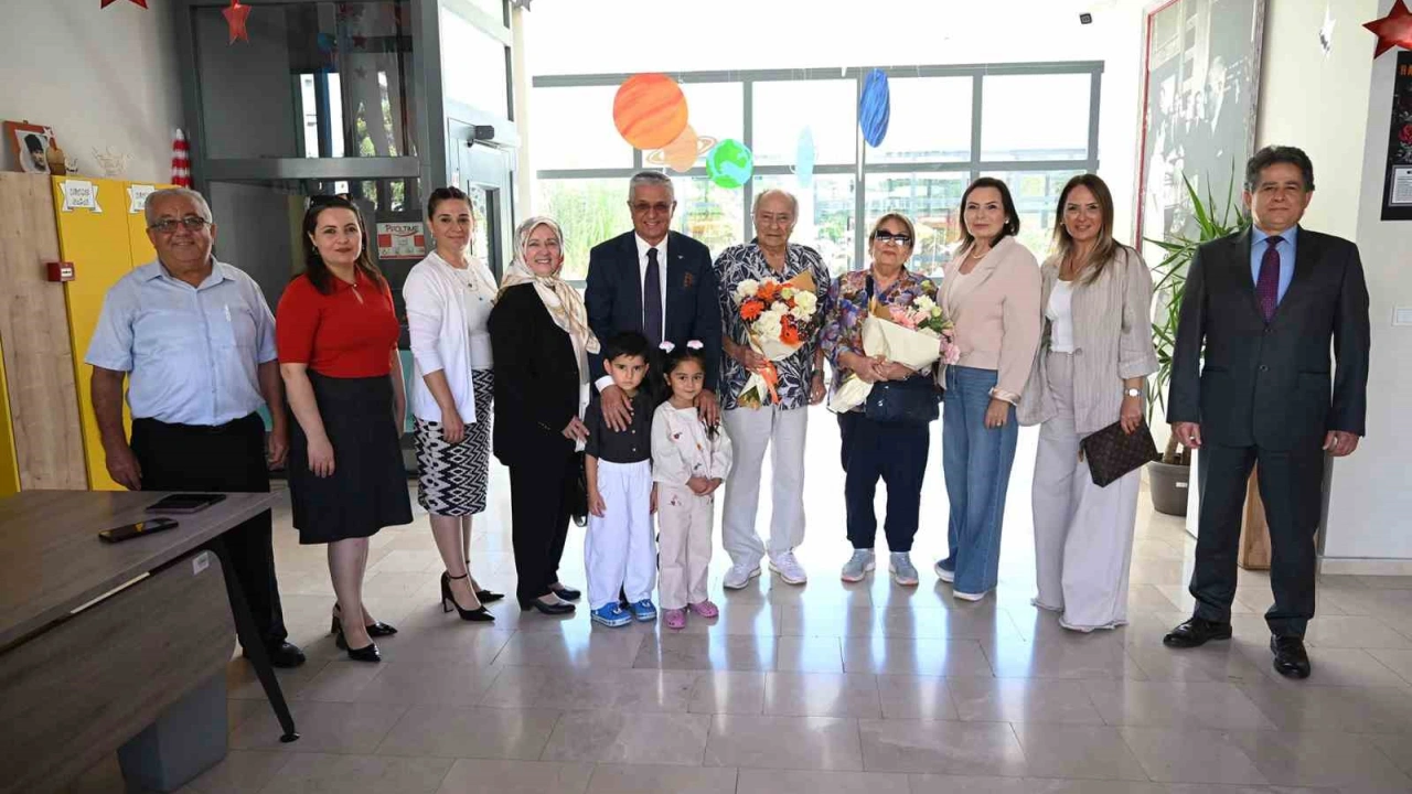 Başkan Topaloğlu hayırsever Akman çiftini ağırladı