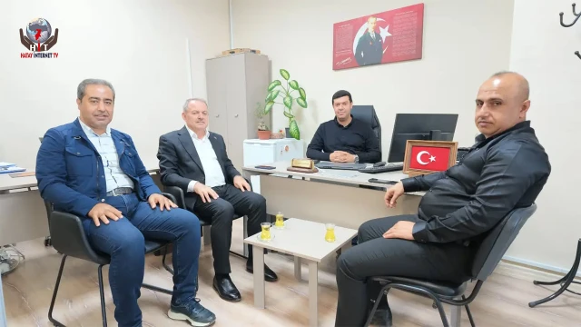 BAYRAKDAR’DAN ANTAKYA İLÇE MİLLİ EĞİTİM MÜDÜRLÜĞÜNE ZİYARET