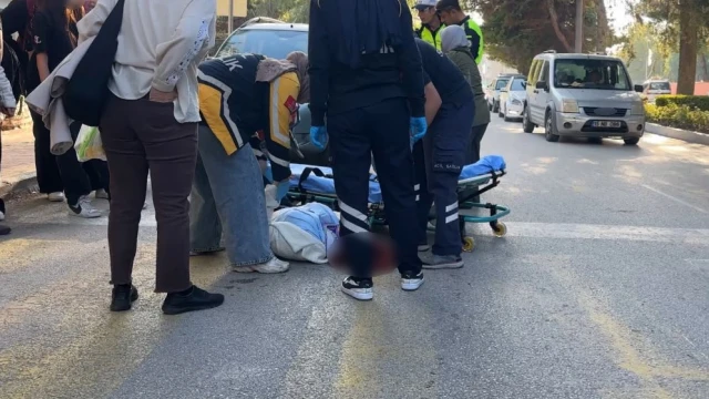 Burdur’da motosikletler çarpıştı: 2 yaralı
