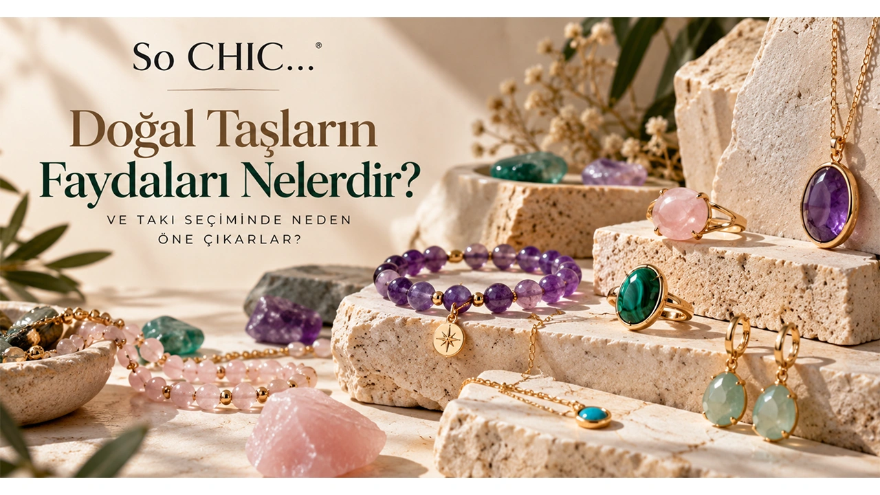 Doğal Taşların Faydaları Nelerdir ve Takı Seçiminde Neden Öne Çıkarlar?