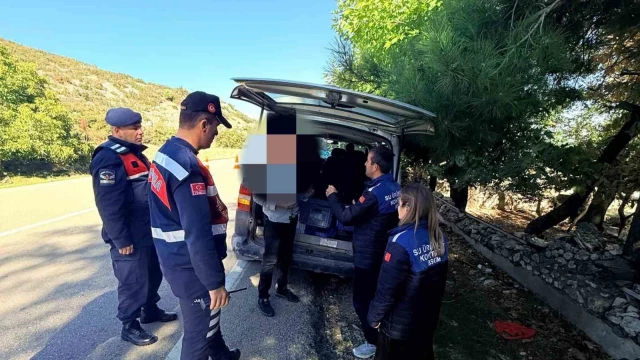 Eğirdir’de yol denetiminde 50 kilo gümüşi havuz balığı ele geçirildi