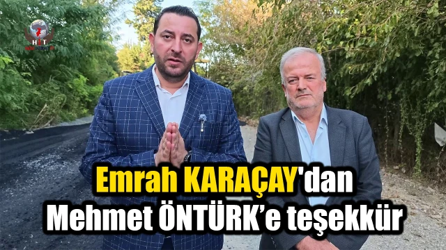 Emrah Karaçay'dan AK Partili büyükşehir belediye başkanına teşekkür — Fotoğraf 2