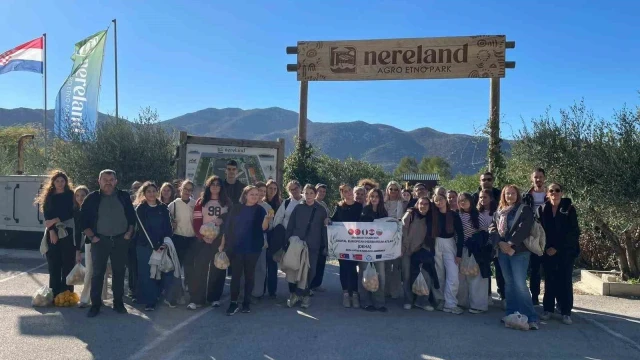 Gazipaşa Fen Lisesi öğrencileri Hırvatistan’da eğitim aldı