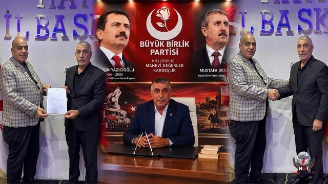 HANİFİ DÖNMEZ, BBP ANTAKYA İLÇE BAŞKANLIĞINA YENİDEN ATANDI