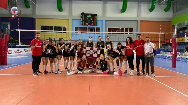 HATAY VOLEYBOL DEPLASMANDAN 3-0’LIK GALİBİYETLE DÖNDÜ