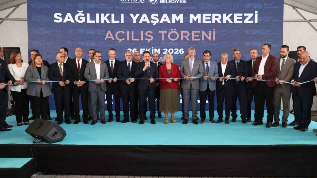 Hatay’da uluslararası dayanışmayla sağlıklı yaşam merkezi açıldı
