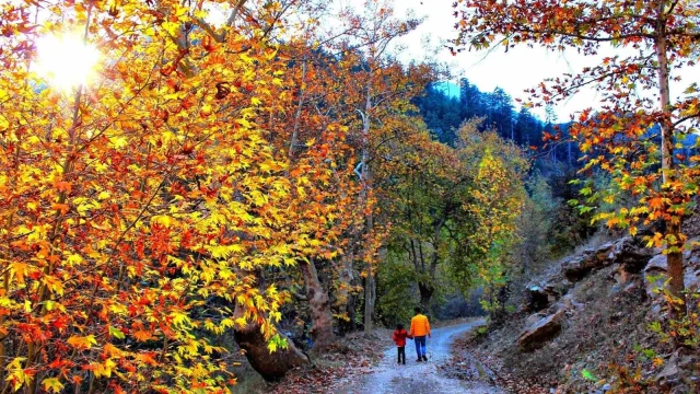 Kahramanmaraş’ta sonbahar renkleri: Göksun manzarasıyla büyülüyor