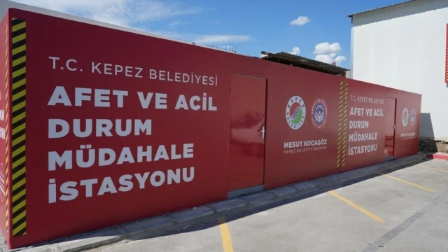 Kepez’den afetlere karşı 2 yeni afet istasyonu