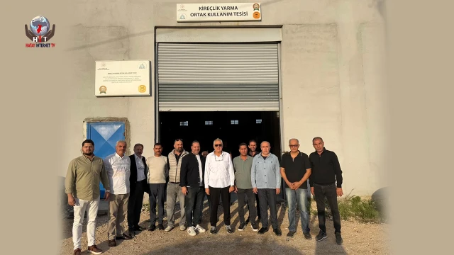 KİREÇLİK YARMA TESİSİ DERİ ÜRETİMİNE BAŞLADI
