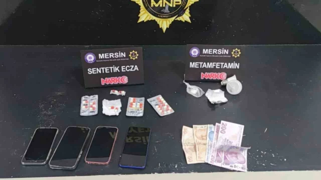 Mersin’de torbacı operasyonu: 5 tutuklama