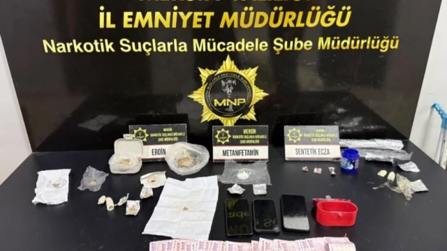 Mersin’de uyuşturucu taciri 5 şüpheli yakalanıp tutuklandı