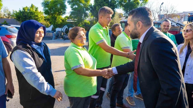 Mezitli Belediye Başkan Vekili Selağzı personelle bir araya geldi