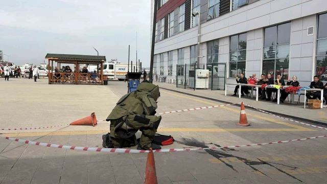 Osmaniye’de hastanede patlama, kimyasal sızıntı ve yangın tatbikatı