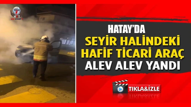 Seyir halindeki Doblo yandı — Fotoğraf 2