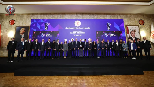 YAYMAN ANADOLU AJANSI HABER ÖDÜLLERİ TÖRENİNE KATILDI