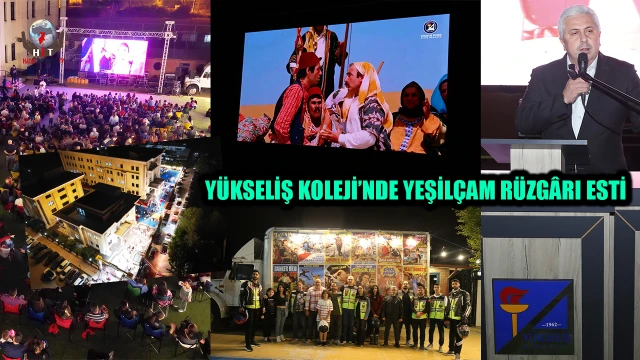 YÜKSELİŞ KOLEJİ’NDE YEŞİLÇAM RÜZGÂRI ESTİ — Fotoğraf 1