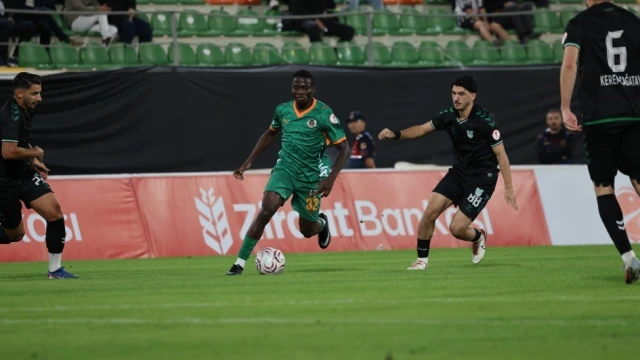 Ziraat Türkiye Kupası: Corendon Alanyaspor: 4 - 12 Bingölspor: 1