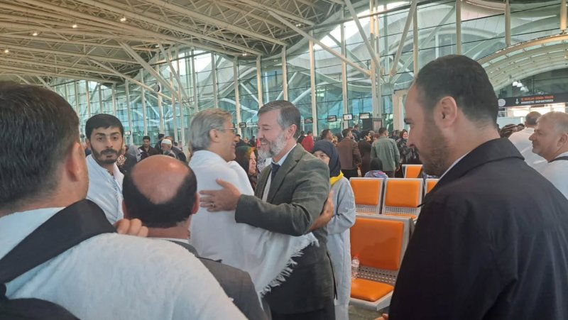 Asrın felaketinin ardından Hatay’dan ilk umre kafilesi uğurlandı