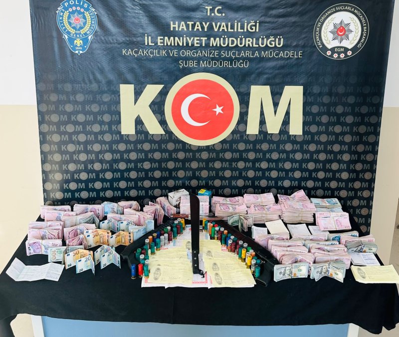 Hatay'daki tefecilik ve kumar operasyonunda 4 kişi tutuklandı