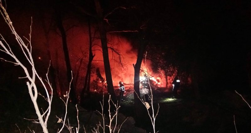 Kırıkhan’da ormanlık alanda yangın çıktı