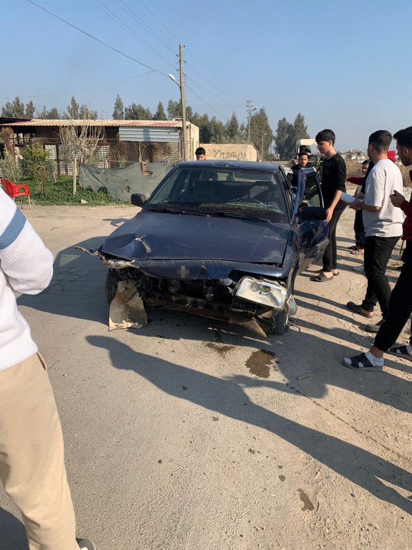 Kontrolden çıkan otomobilin dereye uçtuğu anlar kamerada