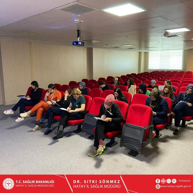 Dörtyol Devlet Hastanesi’nden El Hijyeni Gözlemci Eğitimi