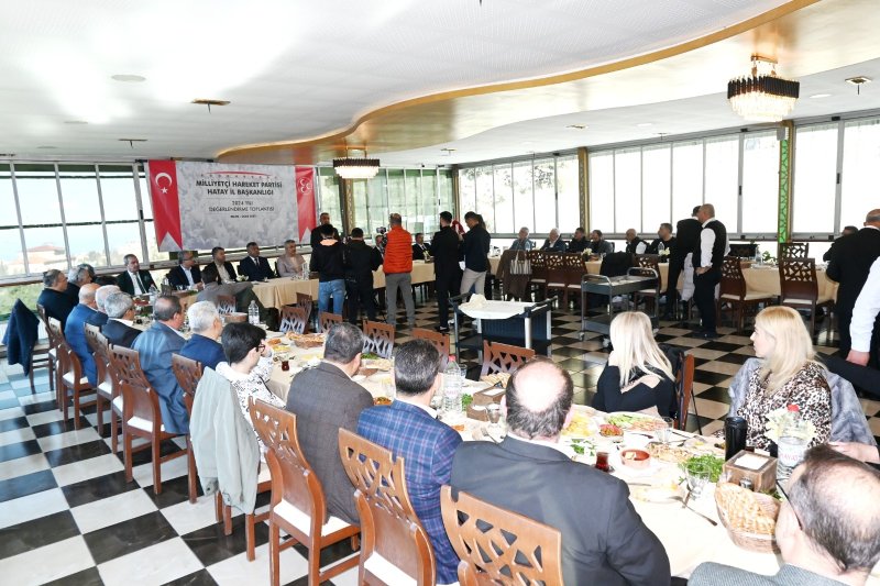 MHP HATAY TEŞKİLATI BASINLA BULUŞTU