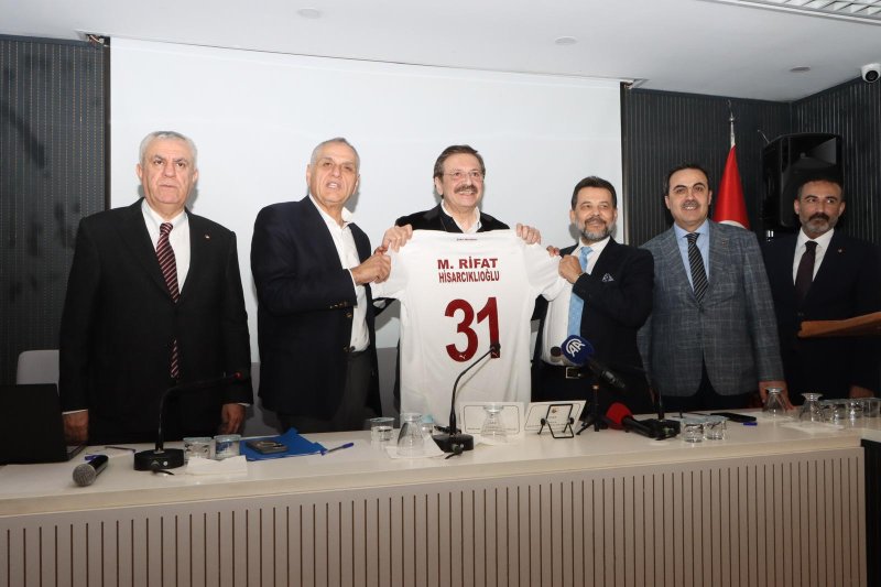 HİSARCIKLIOĞLU: HATAY’IN İNŞASINDA BİZ DE VARIZ