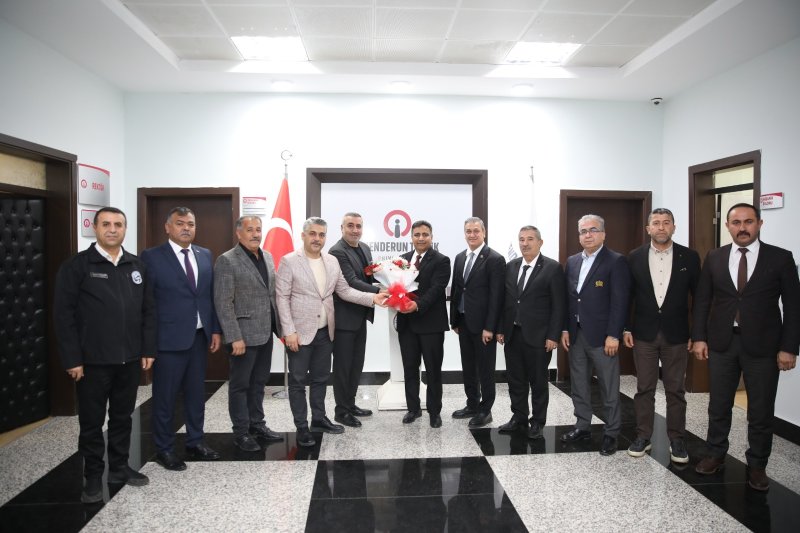 MHP HATAY TEŞKİLATINDAN REKTÖR DURUEL’E ZİYARET