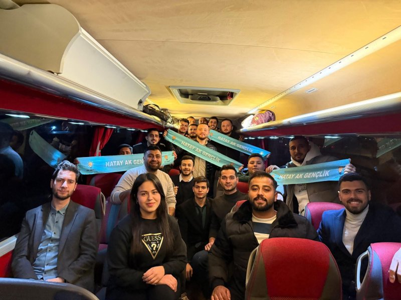 HATAY AK GENÇLİK ANKARA’YA AKIN EDİYOR