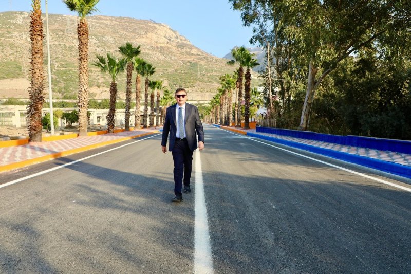 BAŞKAN DÖNMEZ SON ÇALIŞMALARI İZLEDİ