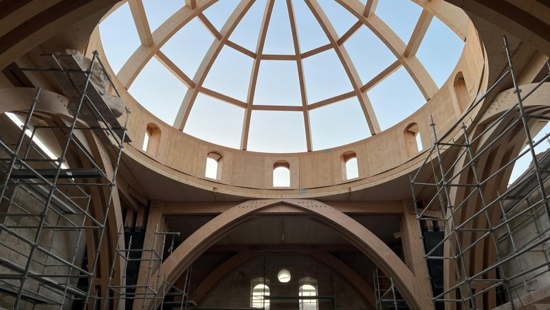 HABİB-İ NECCAR’IN TACI YENİDEN YERİNDE ANADOLU’NUN İLK CAMİSİ HAYAT BULUYOR