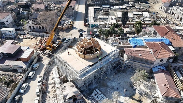 HABİB-İ NECCAR’IN TACI YENİDEN YERİNDE ANADOLU’NUN İLK CAMİSİ HAYAT BULUYOR