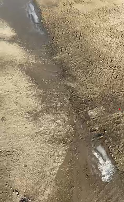 Soğuk havayı esprili dille eleştiren vatandaş çektiği videoyla güldürdü