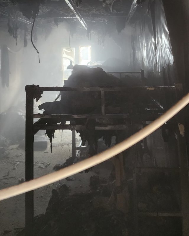 Antakya’da konteyner yangını