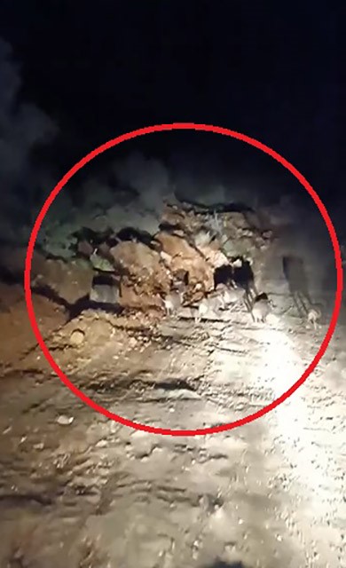 Domuz sürüsü kameraya yakalandı (Fotoğraflı) Ramazan İlın HATAY (İHA) - Hatay'da arazide gezinen domuz sürüsü vatandaş tarafından cep telefonu kamerasıyla görüntülendi. Kış aylarının yaşandığı bu günlerde yem bulamayan yabani hayvanlar, insanların yaşam alanlarında görülmeye devam ediyor. Antakya ilçesi Kuruyer Mahallesi'ndeki zeytin bahçeleri içerisinde gezinen domuz sürüleri vatandaşlar tarafından görüntülendi. Yolda bir süre ilerleyen domuz sürüsü bir sonra gözden kayboldu.