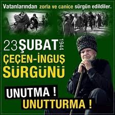 ÇEÇEN-İNGUŞ-KARAÇAY-BALKAR SÜRGÜNÜ