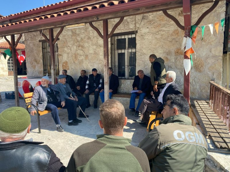 Hatay’da vatandaşlara orman yangını ile mücadele eğitimi verildi