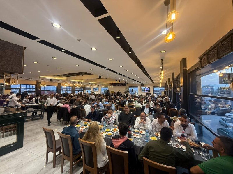 TŞOF HATAYLI ŞOFÖR ESNAFLARINA İFTAR VERDİ