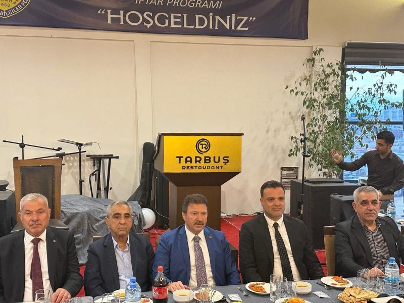 TŞOF HATAYLI ŞOFÖR ESNAFLARINA İFTAR VERDİ