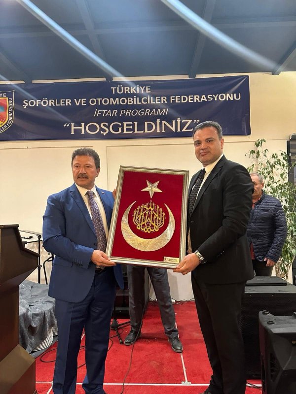 TŞOF HATAYLI ŞOFÖR ESNAFLARINA İFTAR VERDİ