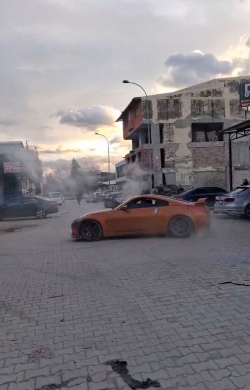 Drift atan sürücüye 140 bin TL ceza