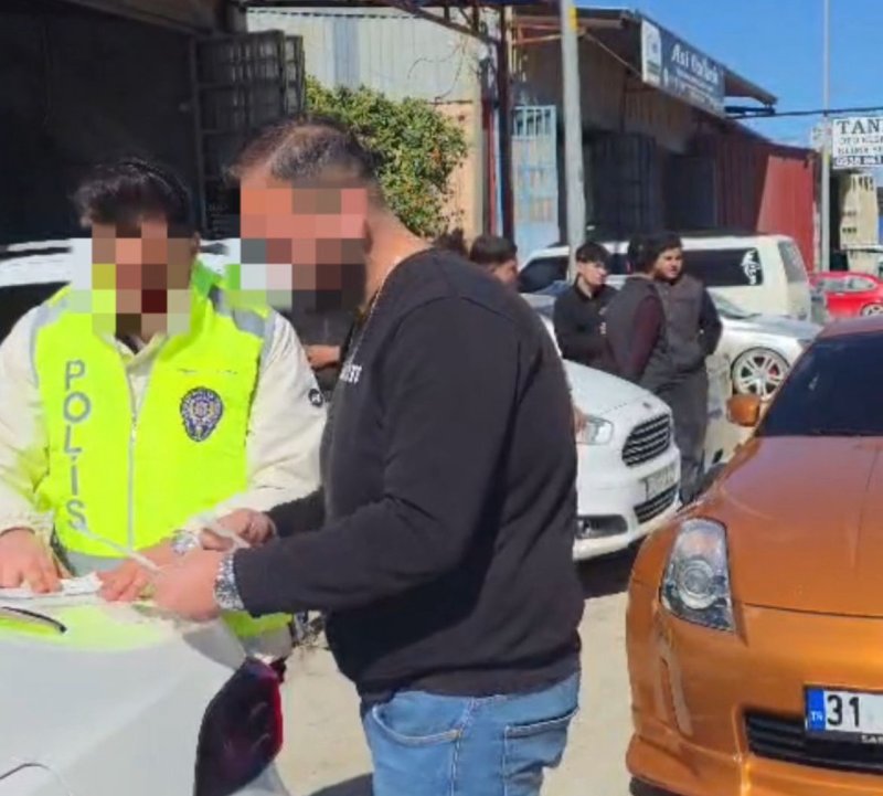 Drift atan sürücüye 140 bin TL ceza