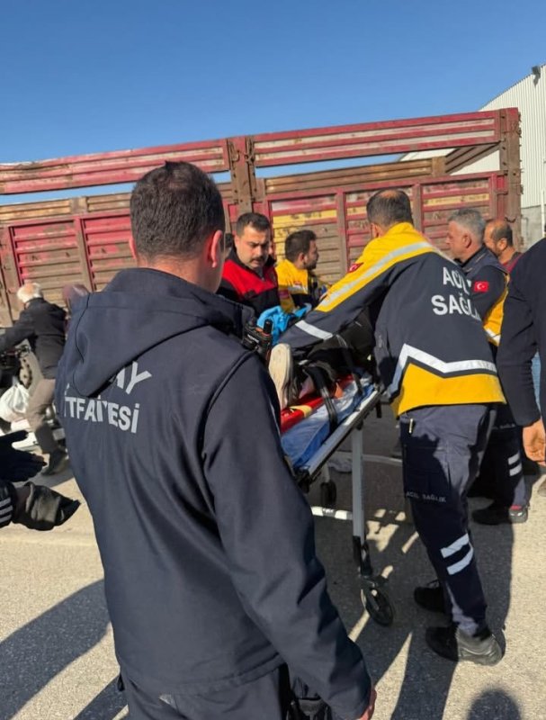 Antakya’da trafik kazası: 1 yaralı