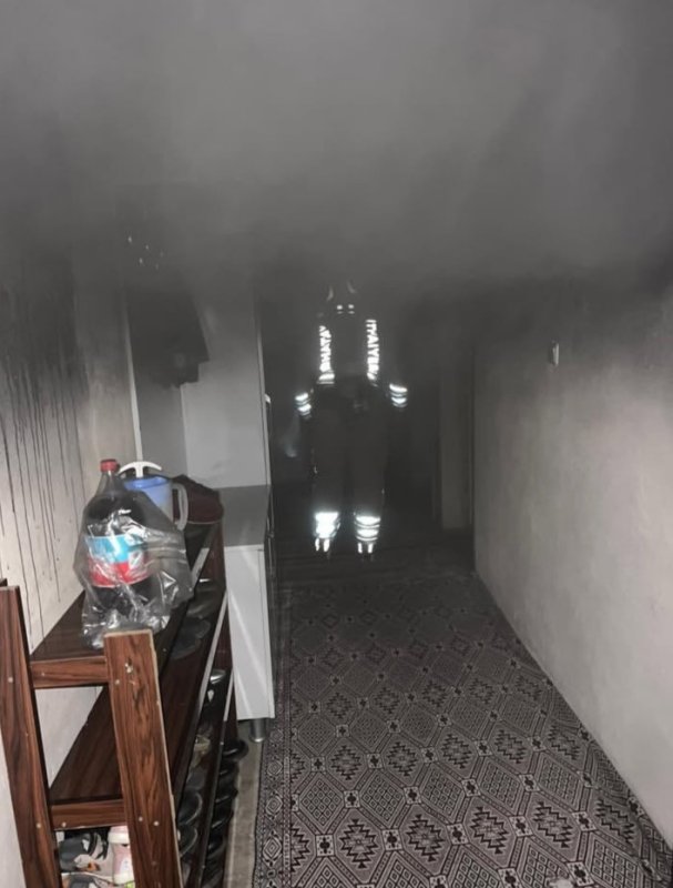 Antakya'da mesken yangını