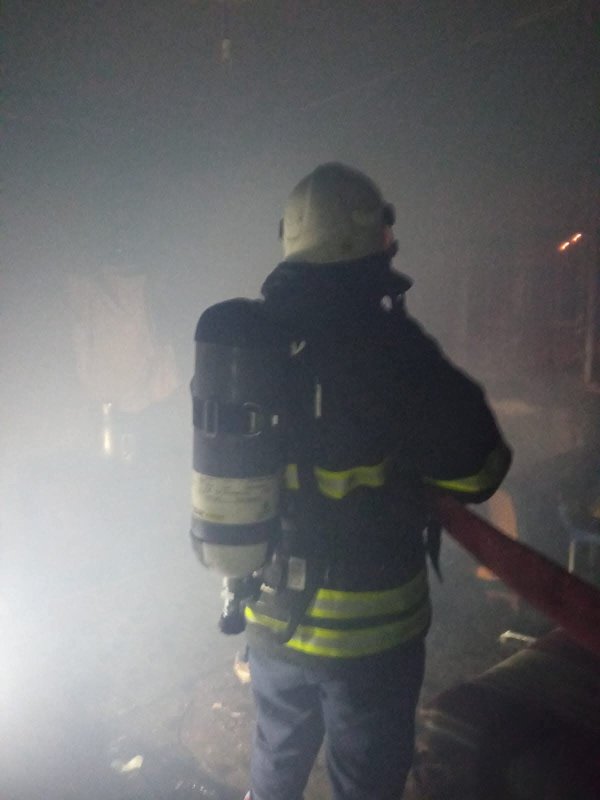  Hassa'da ev yangını