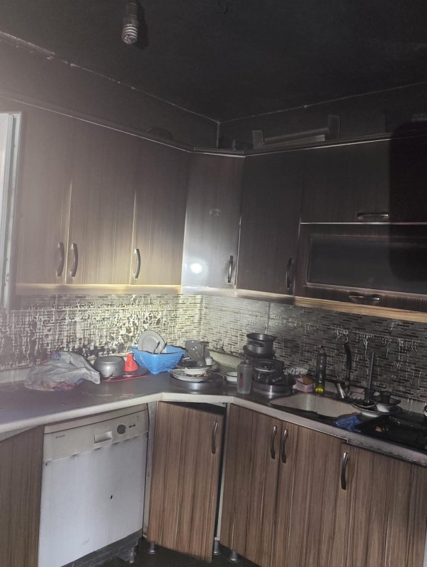 Antakya'da ev yangını