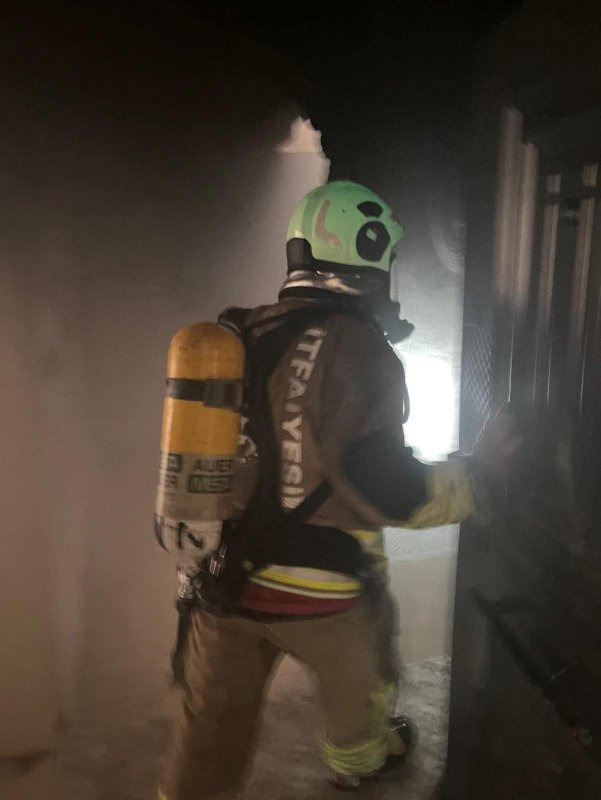 Samadağ'da ev yangını