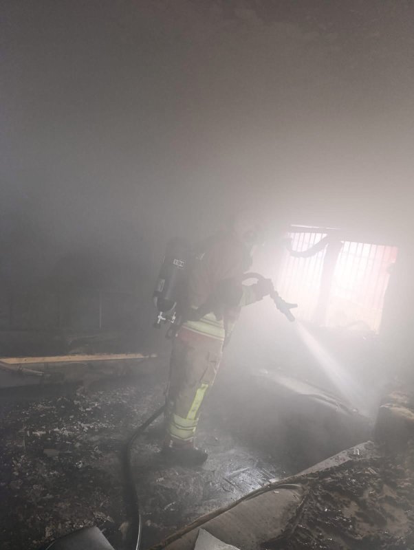 Reyhanlı’da yanan ev kullanılmaz hale geldi