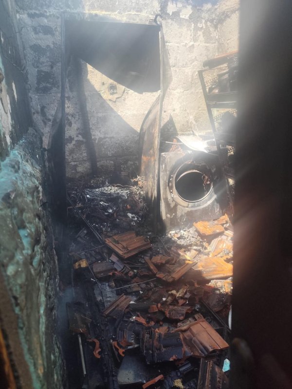  Kumlu'da müstakil ev yangını